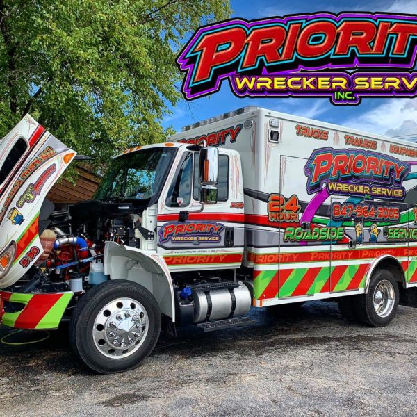 mobile truck repair, mobile road service, batavia, il, chicago suburbs, priority wrecker service inc